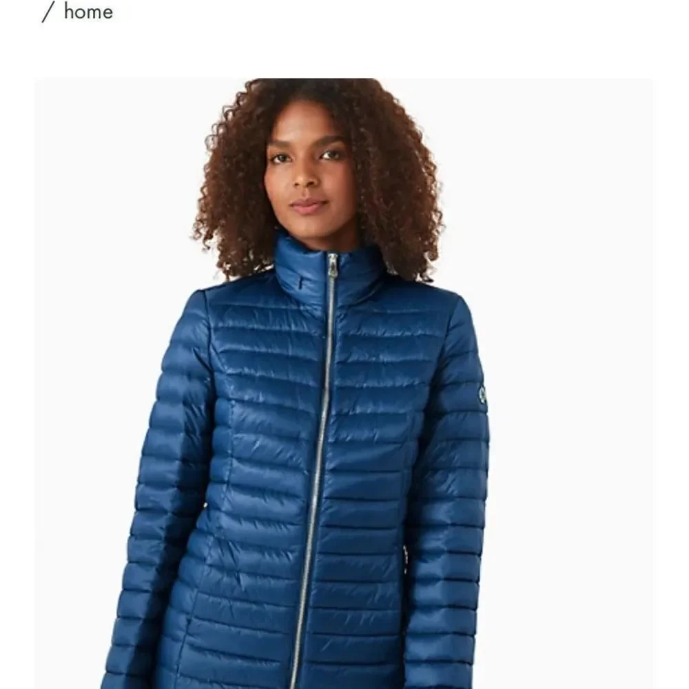 GORGEOUS Kate Spade School Essentials Women XS Packable Down Jacket Dark Peacock
